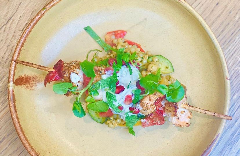 harpenden, the old cock's inn, baby eats out